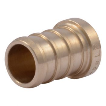 Brass PEX Barb Plug - Lead Free, 1/2”