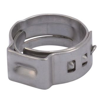 Pex Barb Stainless Steel Ring, 3/8”, 10 pk