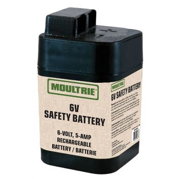 Moultrie 6-volt 5 amp Rechargeable Safety Battery
