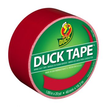 Color Duck Tape® Brand Duct Tape - Red, 1.88 in. x 20 yd.