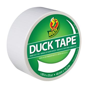 Color Duck Tape® Brand Duct Tape - White, 1.88 in. x 20 yd.