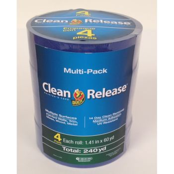 Clean Release® Painter's Tape - Blue, 4 pk, 1.41 in. x 60 yd.