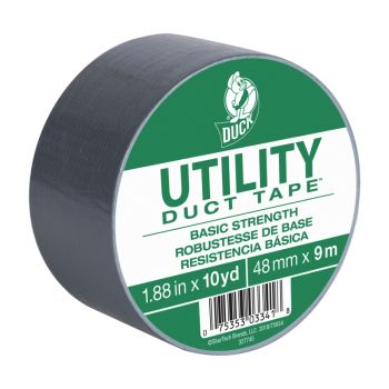 Utility Duck Tape® Brand Duct Tape - Silver, 1.88 in. x 10 yd.
