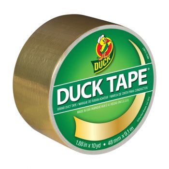 Color Duck Tape® Brand Duct Tape - Gold, 1.88 in. x 10 yd.