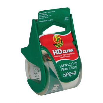 Duck® Brand HD Clear™ Heavy Duty Packing Tape - Clear, 1.88 in. x 22.2 yd.