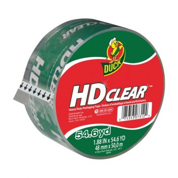 Duck® Brand HD Clear™ Heavy Duty Packing Tape - Clear, 1.88 in. x 54.6 yd.