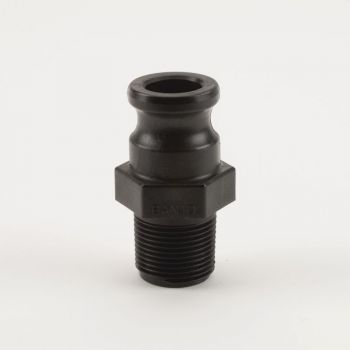 1" Male Adapter X 1" Male Thread Poly Cam Lever Coupling