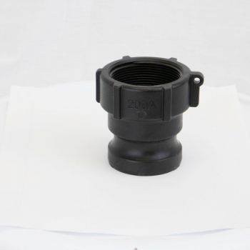 2" Male Adapter X 2" Female Thread Poly Cam Lever Coupling