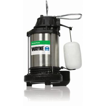 Wayne CDU1000 1 HP Cast Iron Sump Pump, Clear Water