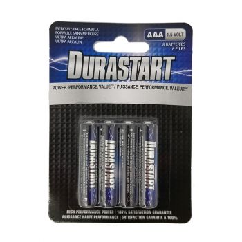 AAA Alkaline Batteries 8 pack