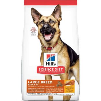 Hill's Science Diet Adult 6+ Large Breed Dry Dog Food, Chicken Meal, Barley & Brown Rice Recipe, 33 lb Bag