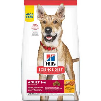 Hill's® Science Diet® Adult Chicken & Barley Recipe Dog Food, Mega Pack, 45 Lb.
