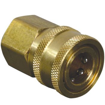 3/8" Quick Disconnect Socket x 3/8" Female Pipe Thread Pressure Washer Adapter