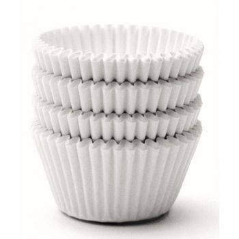 Mini White Baking Cups/Liners, 100-Pack