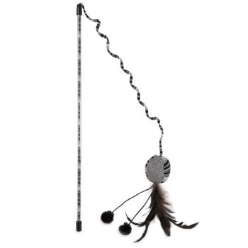 JW Feather Ball Cat Wand
