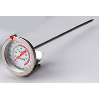 King Kooker 5" Probe.  King Kooker Deep Fry Thermometer with Clasp to Hook on Side of Pot.