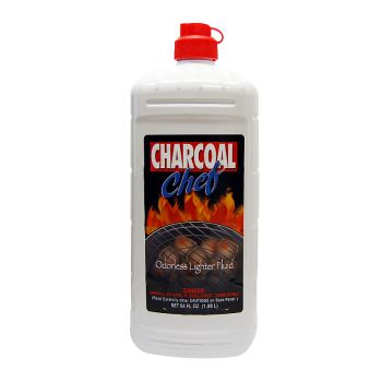 Charcoal Chef Odorless Lighter Fluid, 64 Oz.