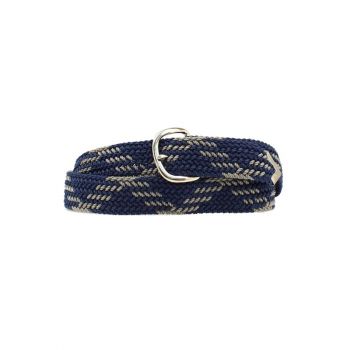 Navy/Grey Nylon Braied Belt