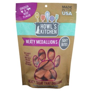 Howl’s Kitchen Meaty Medallions Soft Bites Dog Treats