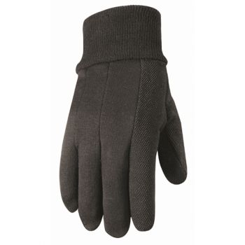 Jersey Work and Gardening Gloves with Rubber Dots for Grip (Wells Lamont 302)