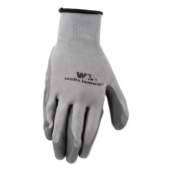 Men's Coated Grip Work Gloves, Nitrile Coating (Wells Lamont 546)