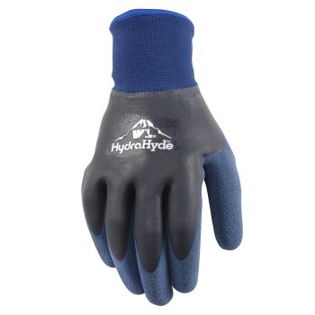 Men's HydraHyde Cold Weather Work Gloves, Water-Resistant Latex Double Coating (Wells Lamont 575)