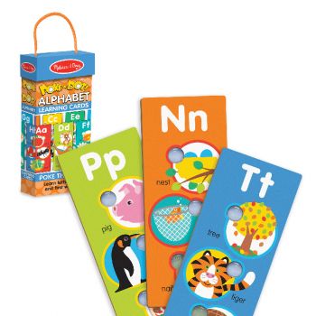 Poke-a-Dot Alphabet Learning Cards