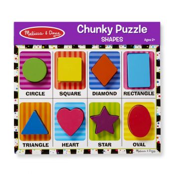 Shapes Chunky Puzzle - 8 Pieces