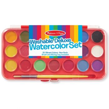 Deluxe Watercolor Paint Set (21 colors)