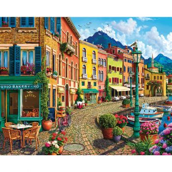 Cafe on The Water - 1000 Piece Jigsaw Puzzle