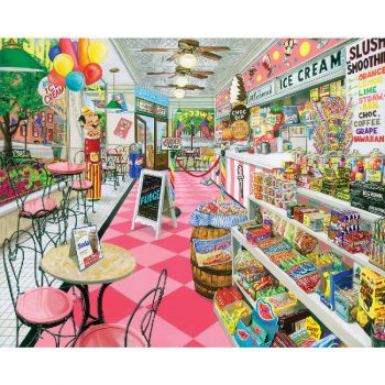 Ice Cream Parlor - 1000 Piece Jigsaw Puzzle