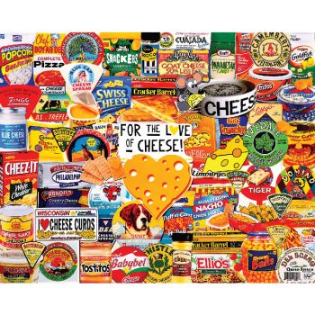 I Love Cheese - 1000 Piece Jigsaw Puzzle