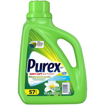 Purex Dirt Lift Action Natural Elements Linen & Lilies Laundry Detergent 75 fl. oz. Jug