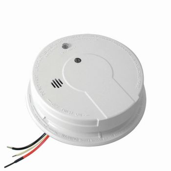 AC Hardwired Interconnect Smoke Alarm with Hush™ 