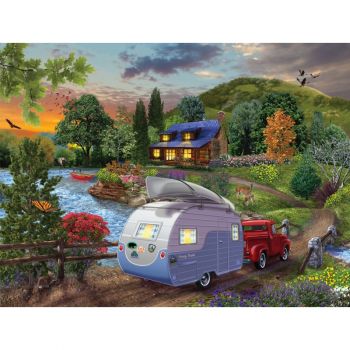 Campers Coming Home 1000 1000 pc puzzle