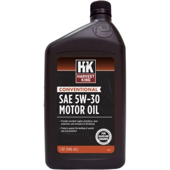 Harvest King Conventional SAE 5W-30 Motor Oil, Qt.