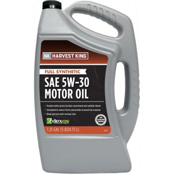 Harvest King Full Synthetic SAE 5W-30 Motor Oil, 5 Qt.