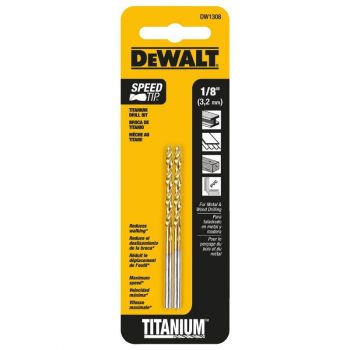 DEWALT 1/8-in Titanium Speed Tip Bit