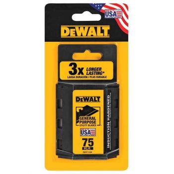 DEWALT Heavy Duty Utility Blades - 75 pack